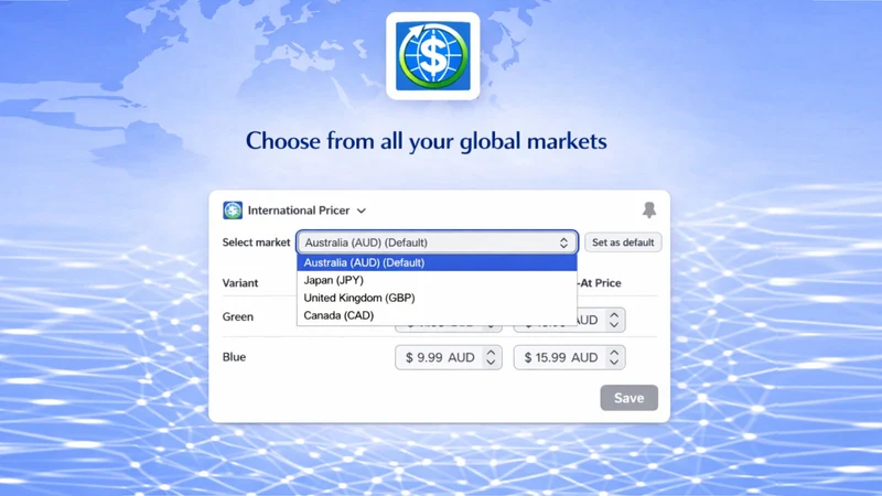 Simple International Pricer