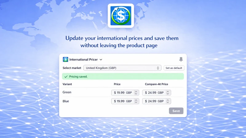 Simple International Pricer