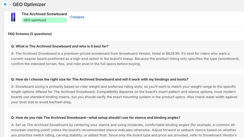 ShopSEO AI