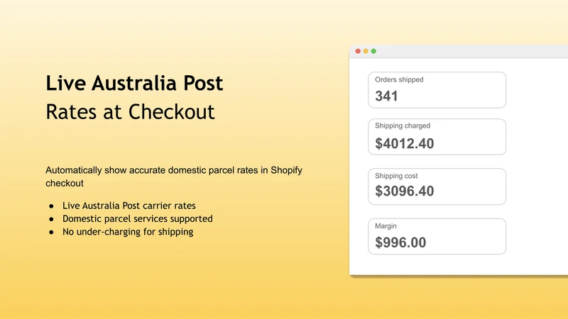 TrkShp: Shipping Calculator
