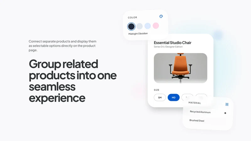 Product Option Groups 360
