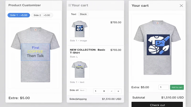 Lantera's Product Customizer