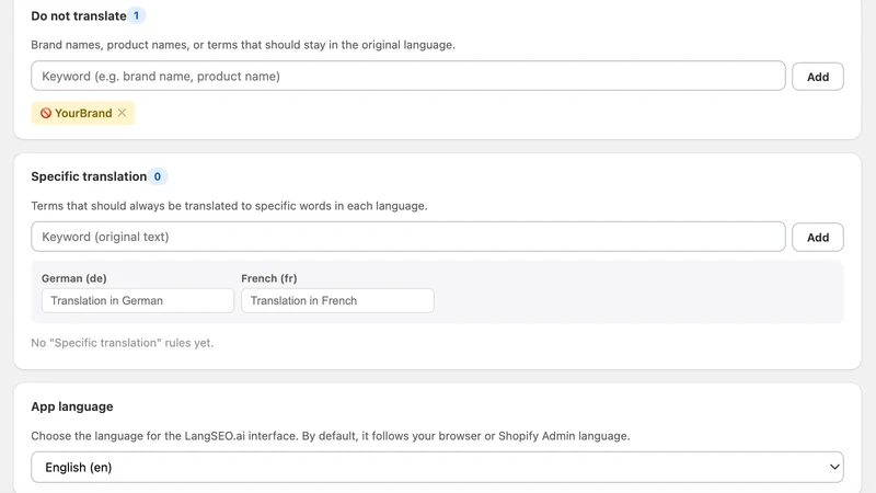 LangSEO: AI Translation App