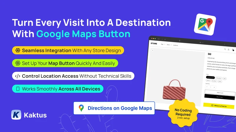 K: Google Maps Button