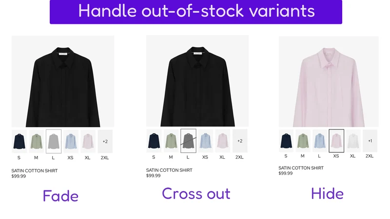 H: Variant Swatches on Hover