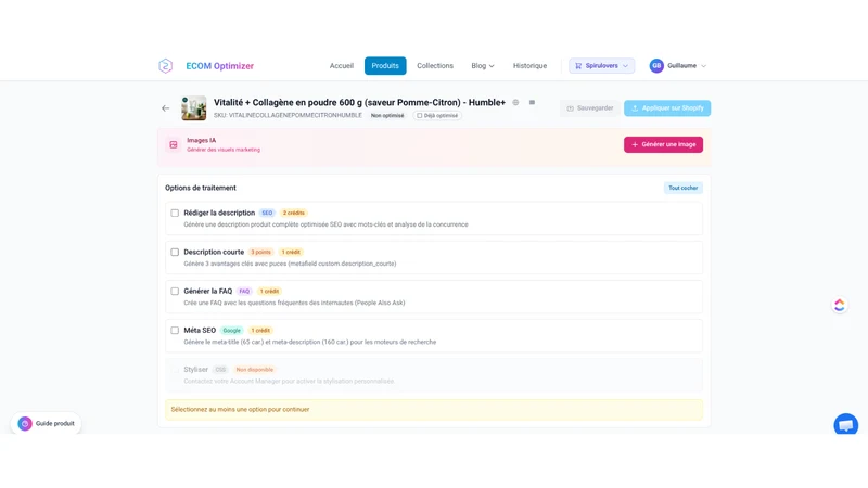 Ecom optimizer