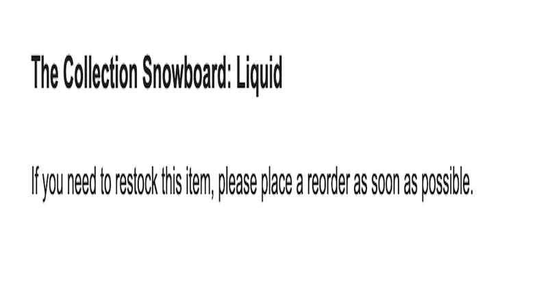 Stockwise Reorder Solutions