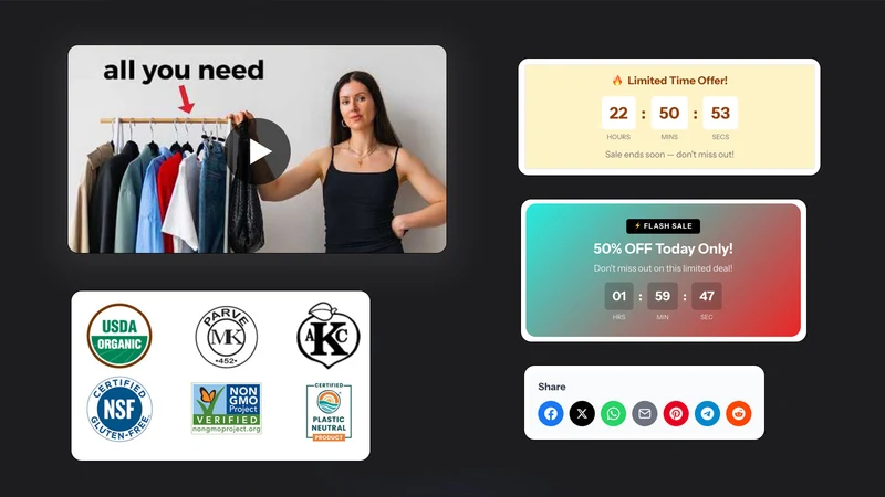 Sumo Product Page Blocks