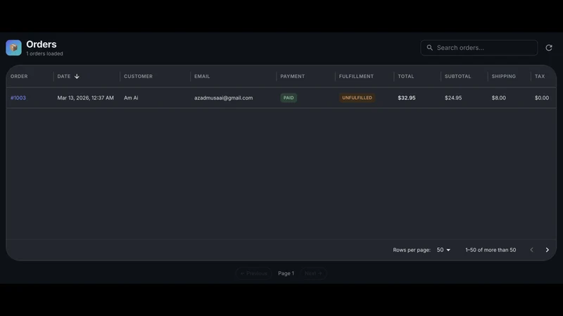 Order Insight