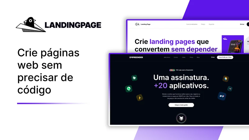 Landing Page Empreender