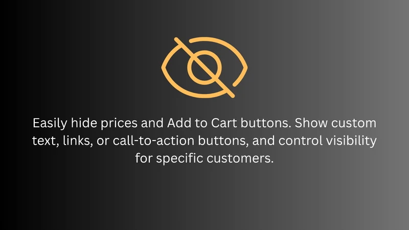HIDR: Hide Price & Add to Cart