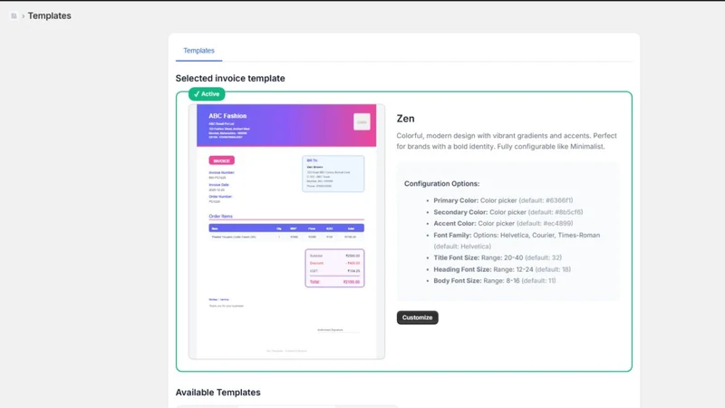 GST Go: Smart Invoicing