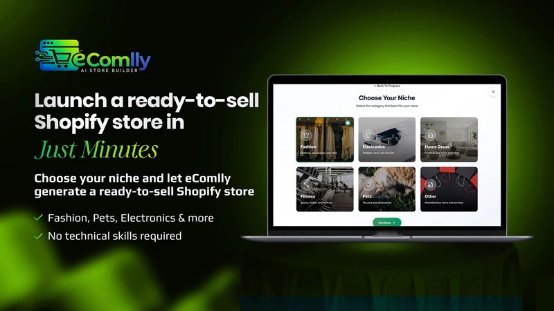 eComlly: AI Store Builder