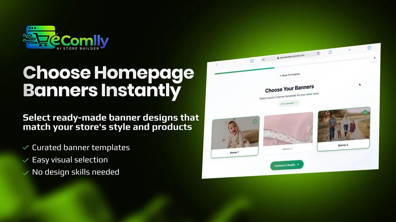eComlly: AI Store Builder