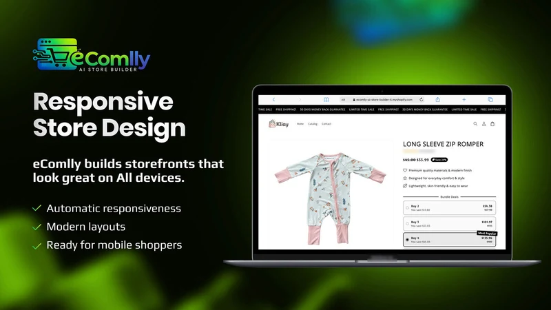 eComlly: AI Store Builder