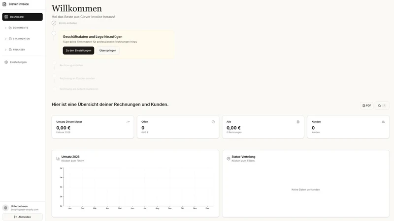 Clever Invoice ‑ E‑Rechnung
