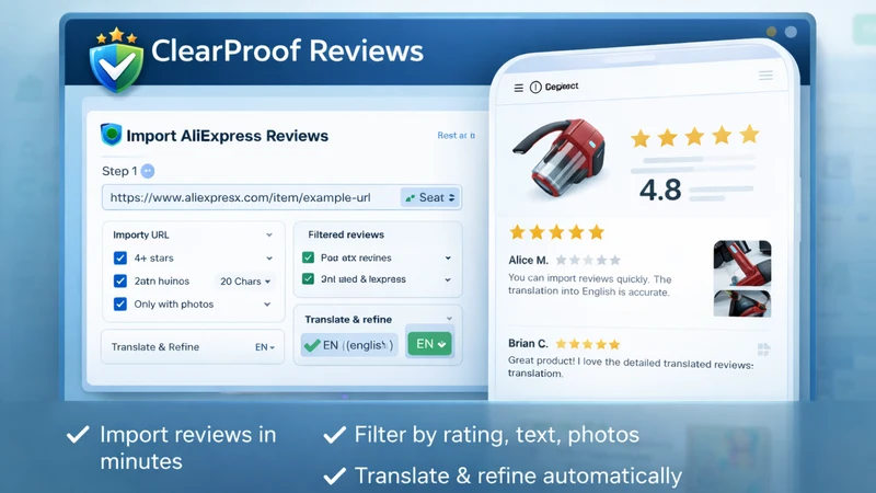ClearProof Reviews Import