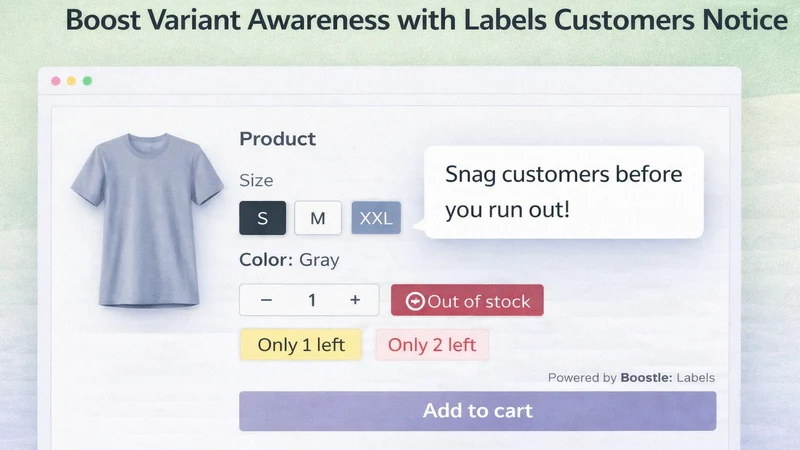Boostle: Labels