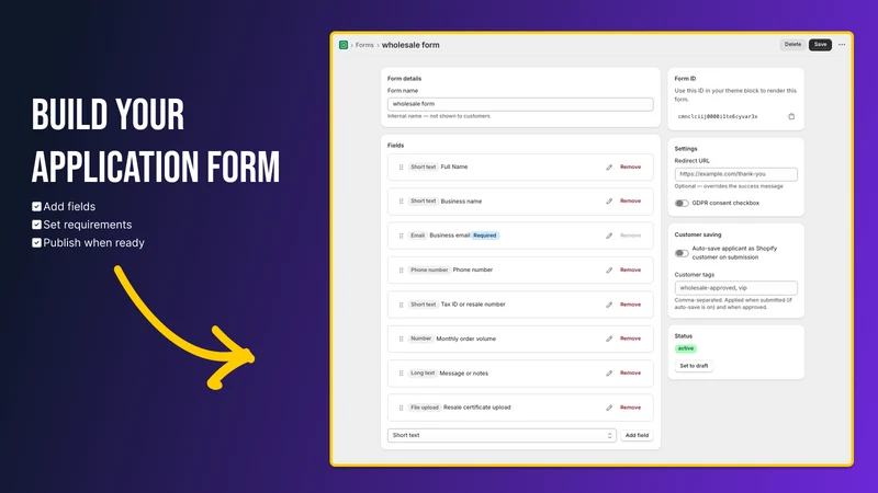 Block Form