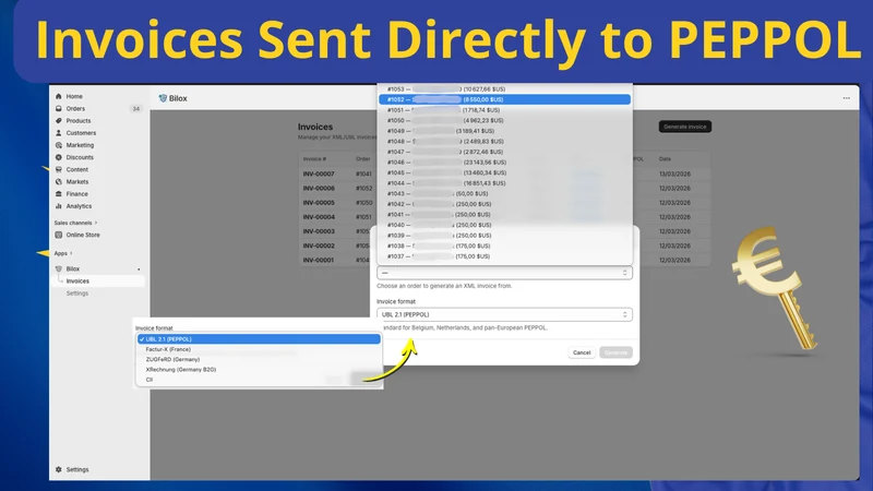 Bilox ‑ EU e‑invoicing ‑ VIDA