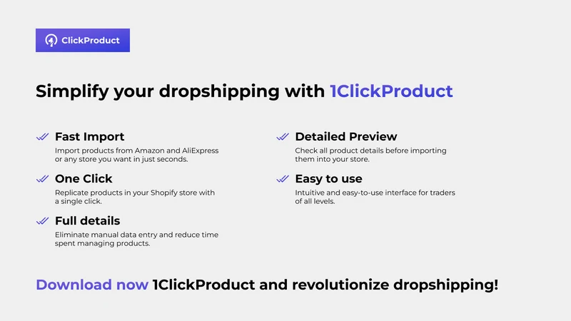 1Click: AI Product Importer
