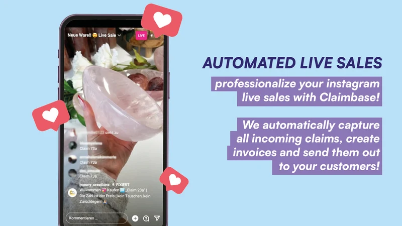 Claimbase: Instagram Sales