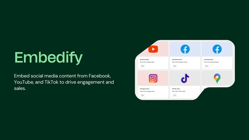 Embedify ‑ Embed Social & UGC