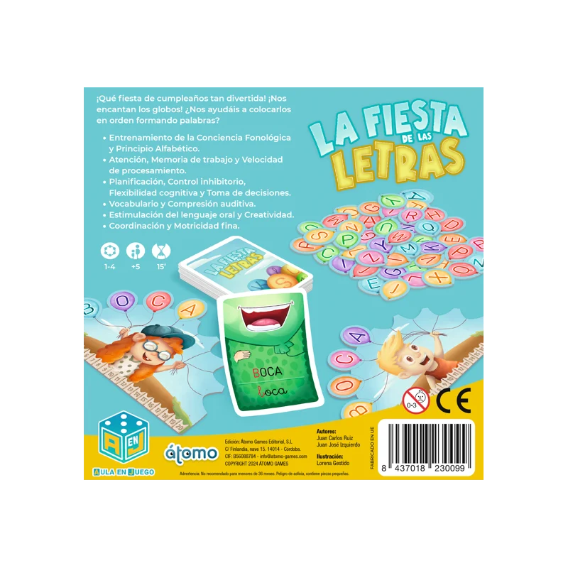 La Fiesta de las letras - Juego de lenguaje
