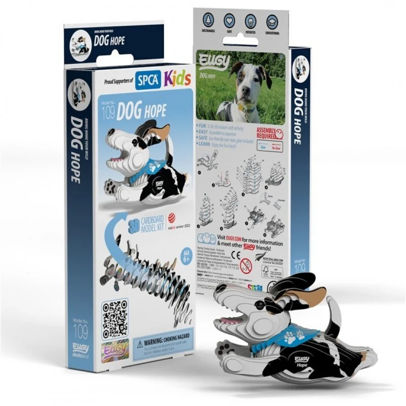 Mini Puzzle 3D: Perro Hope Eugy
