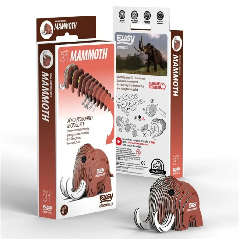 Mini Puzzle 3D: Mamut Eugy