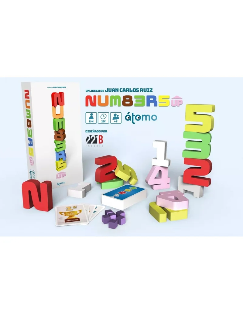 Numbers up! - Juego de cálculo mental con cartas