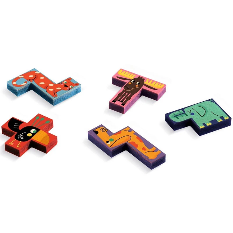 Juego Pentanimo SOLOGIC - Juego lógica para 1 jugador - Djeco