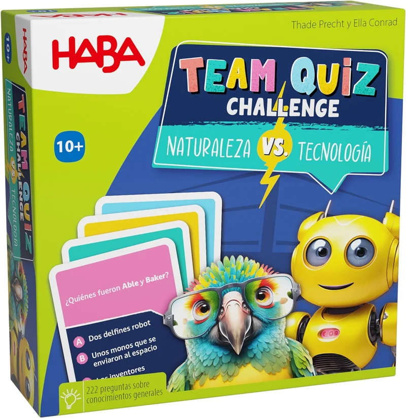 Team Quiz Challenge: Naturaleza vs Tecnología - Juego de preguntas