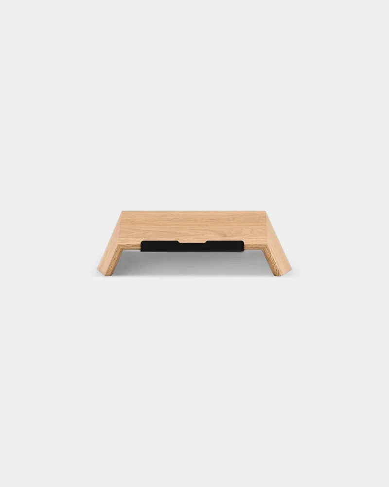 Soporte de ordenador de madera personalizable