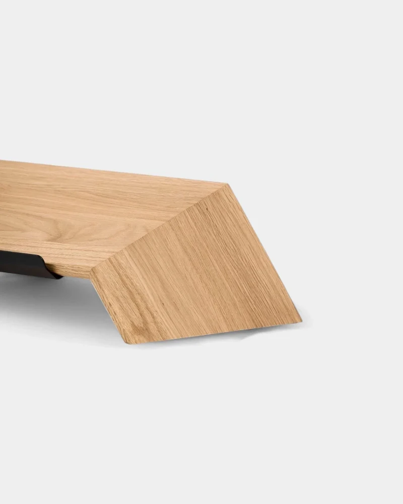 Soporte de ordenador de madera personalizable