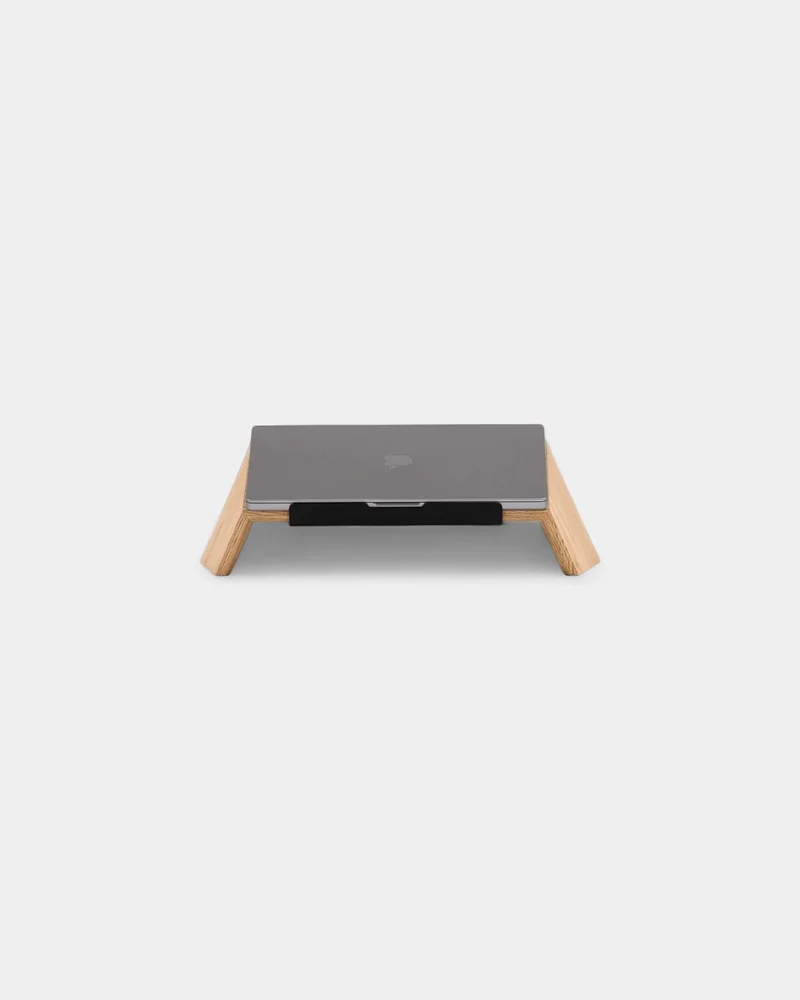 Soporte de ordenador de madera personalizable