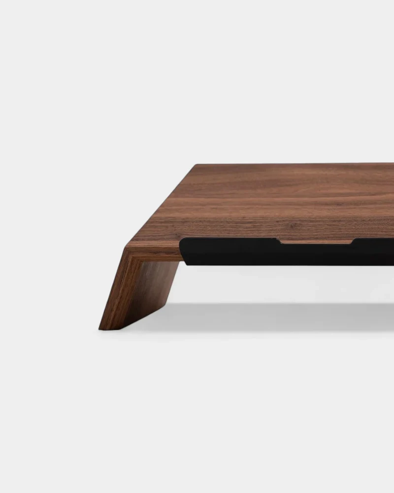 Soporte de ordenador de madera personalizable