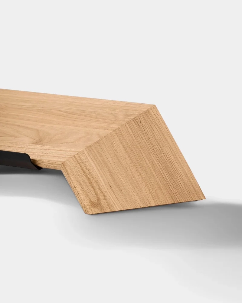 Soporte de ordenador de madera personalizable
