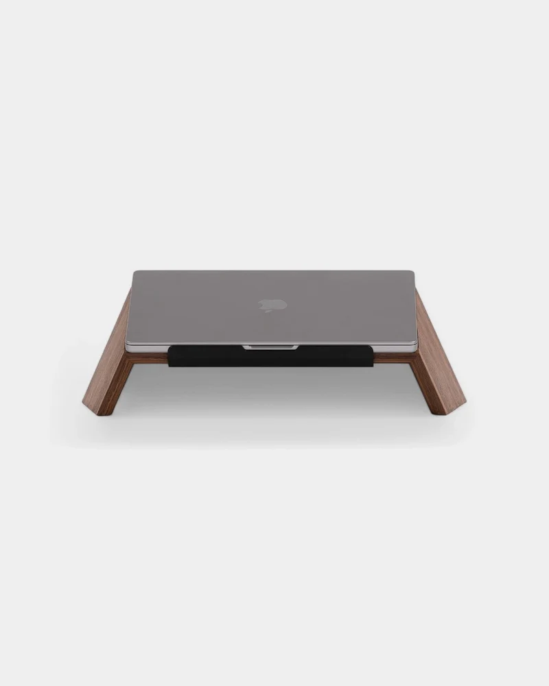 Soporte de ordenador de madera personalizable
