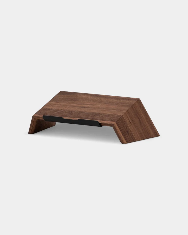 Soporte de ordenador de madera personalizable