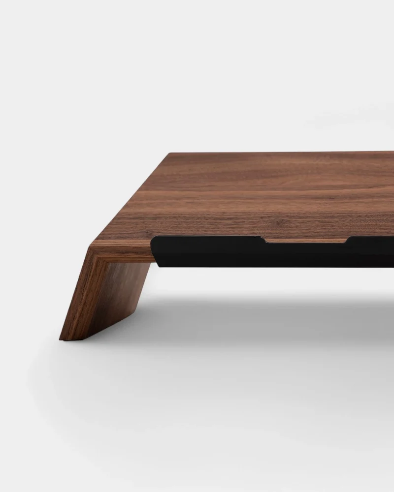 Soporte de ordenador de madera personalizable