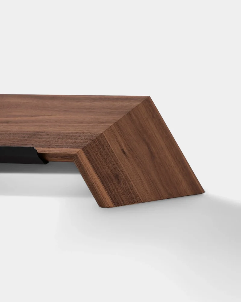 Soporte de ordenador de madera personalizable