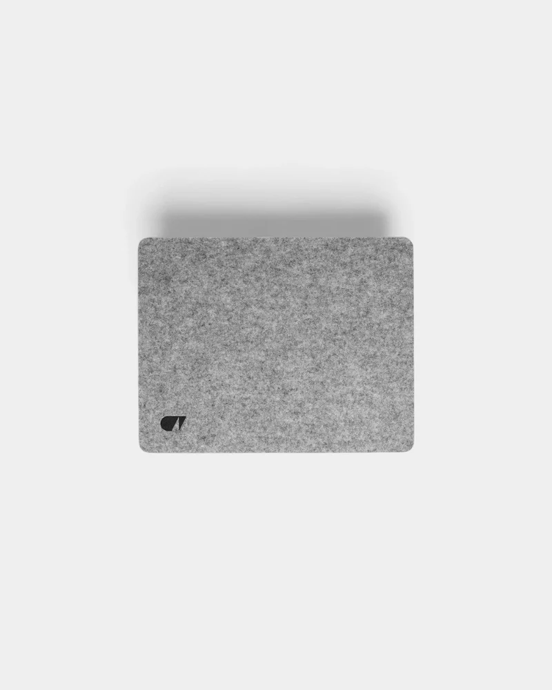 Alfombrilla de ratón de fieltro y corcho personalizable