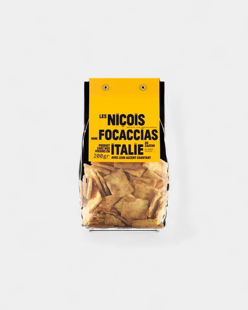 Mini focaccias personalizables