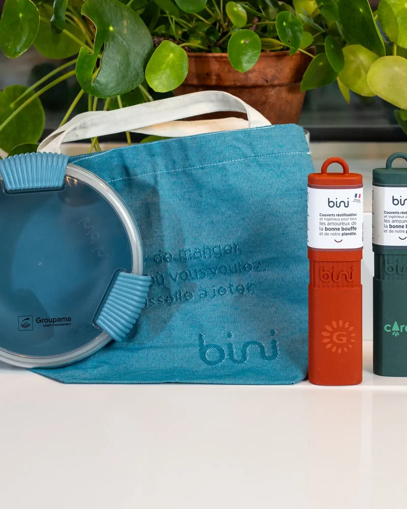 Kit de cubiertos biomaterial Bini para personalizar