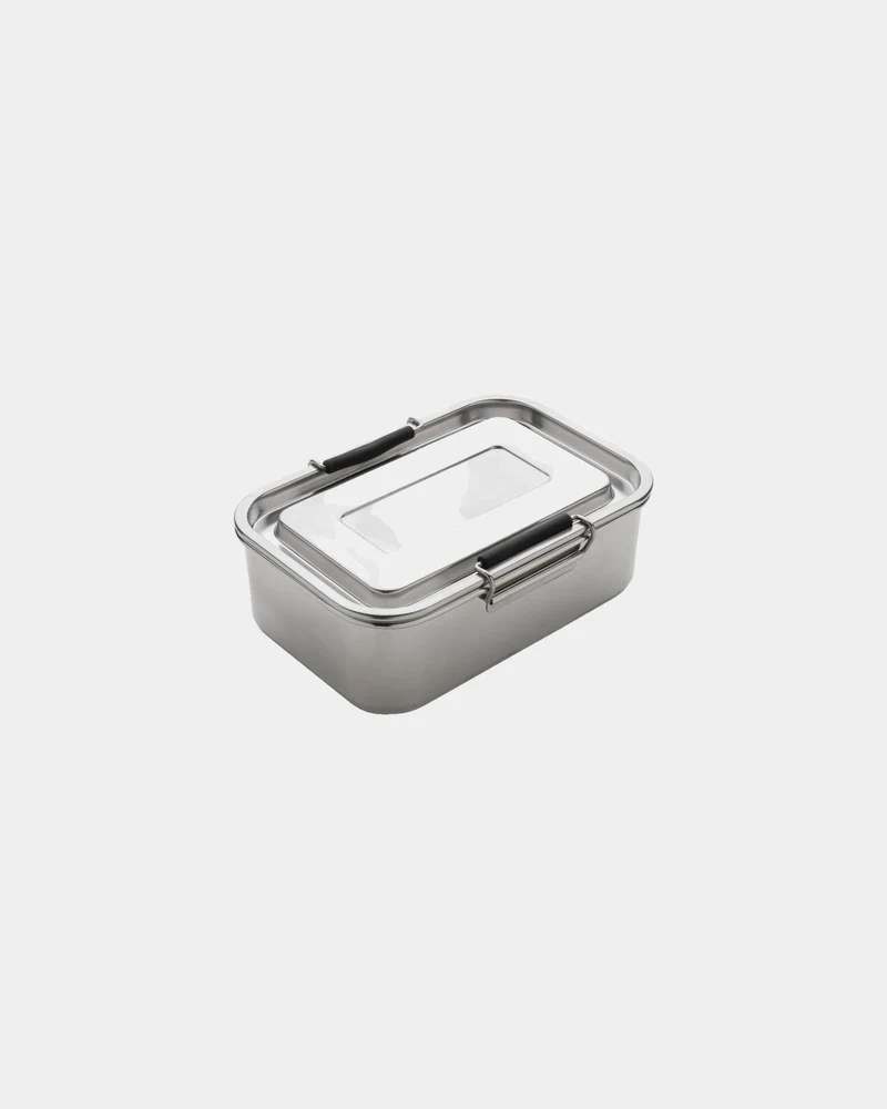 Lunch box acero inoxidable reciclado 0,8L para personalizar