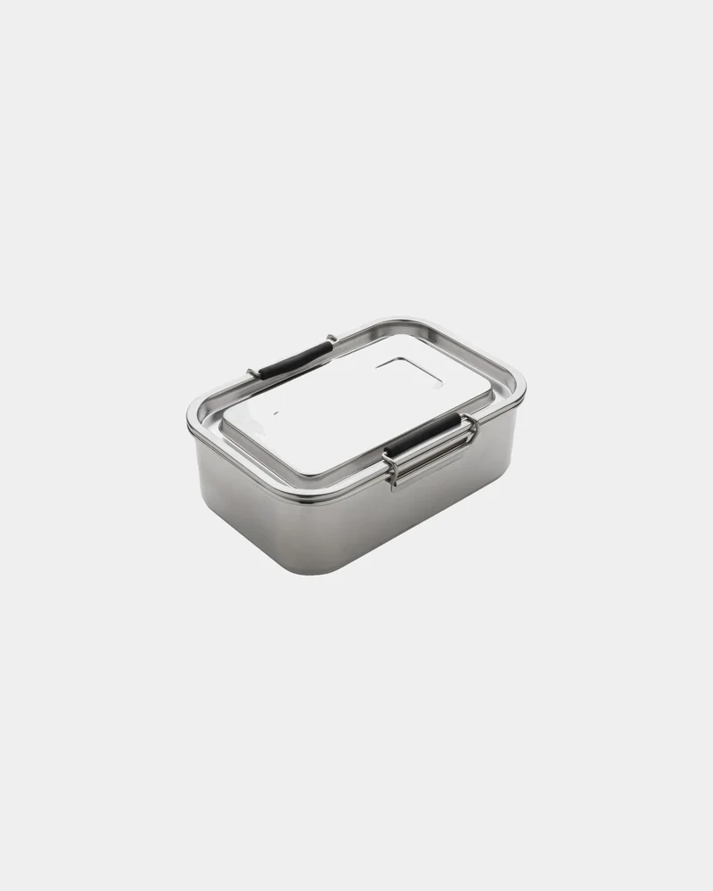 Lunch box acero inoxidable reciclado 0,8L para personalizar