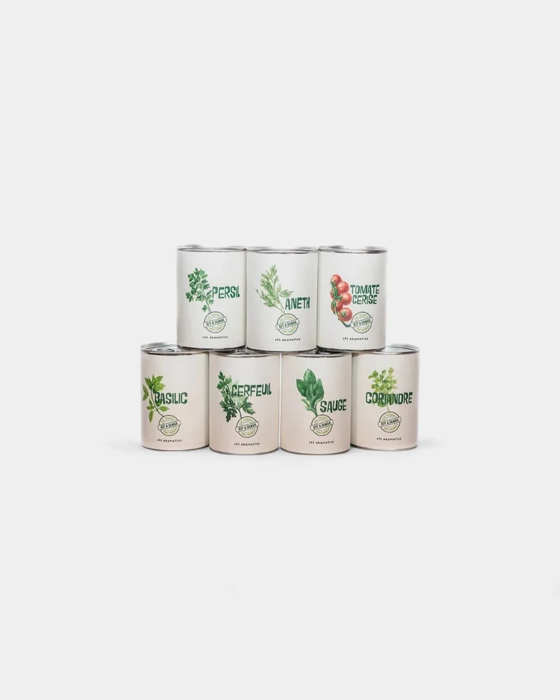 Kits de semillas ecológicos personalizables