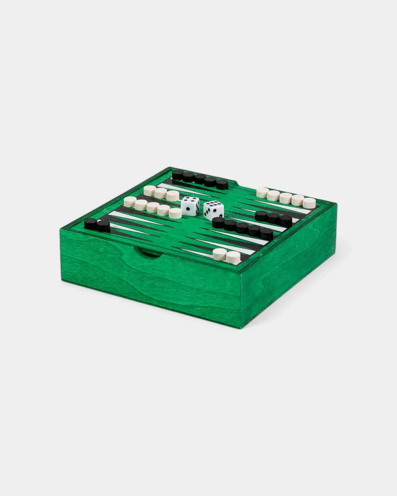 Backgammon de madera personalizable