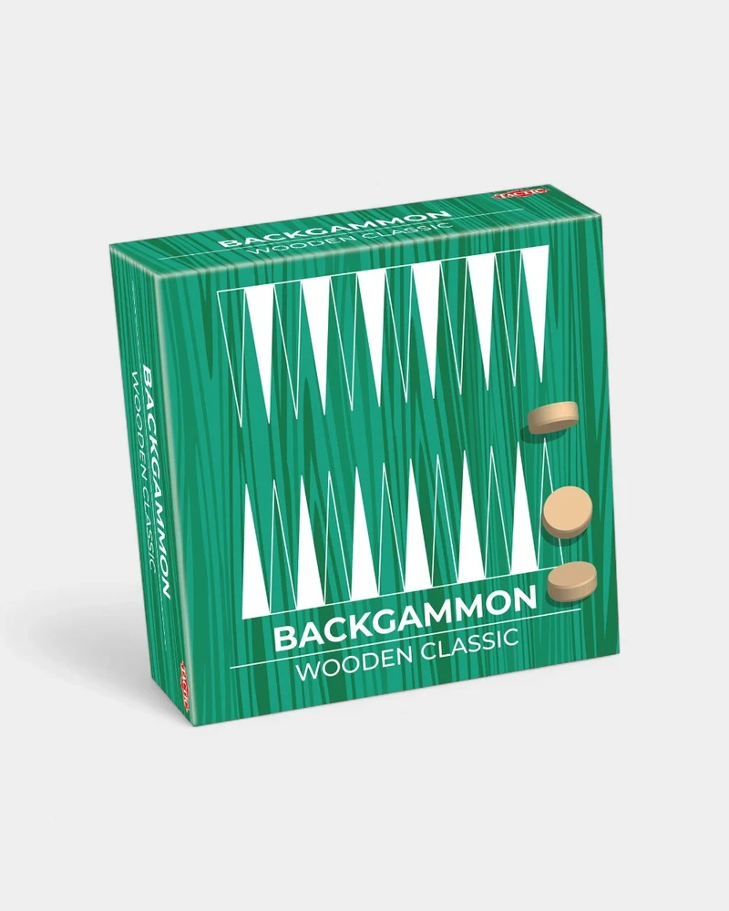 Backgammon de madera personalizable